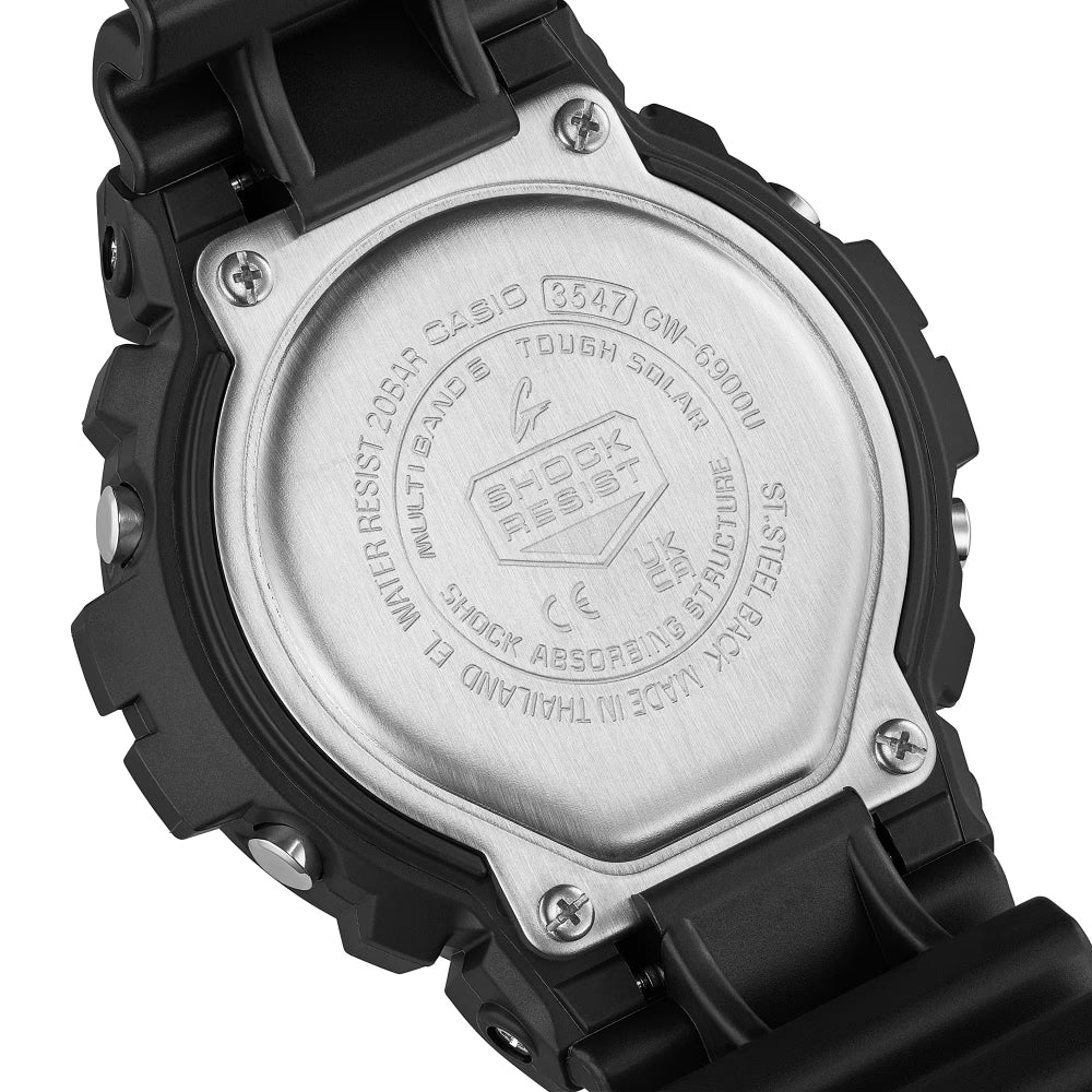 G-Shock Digital 6900 Series Black Resin Watch