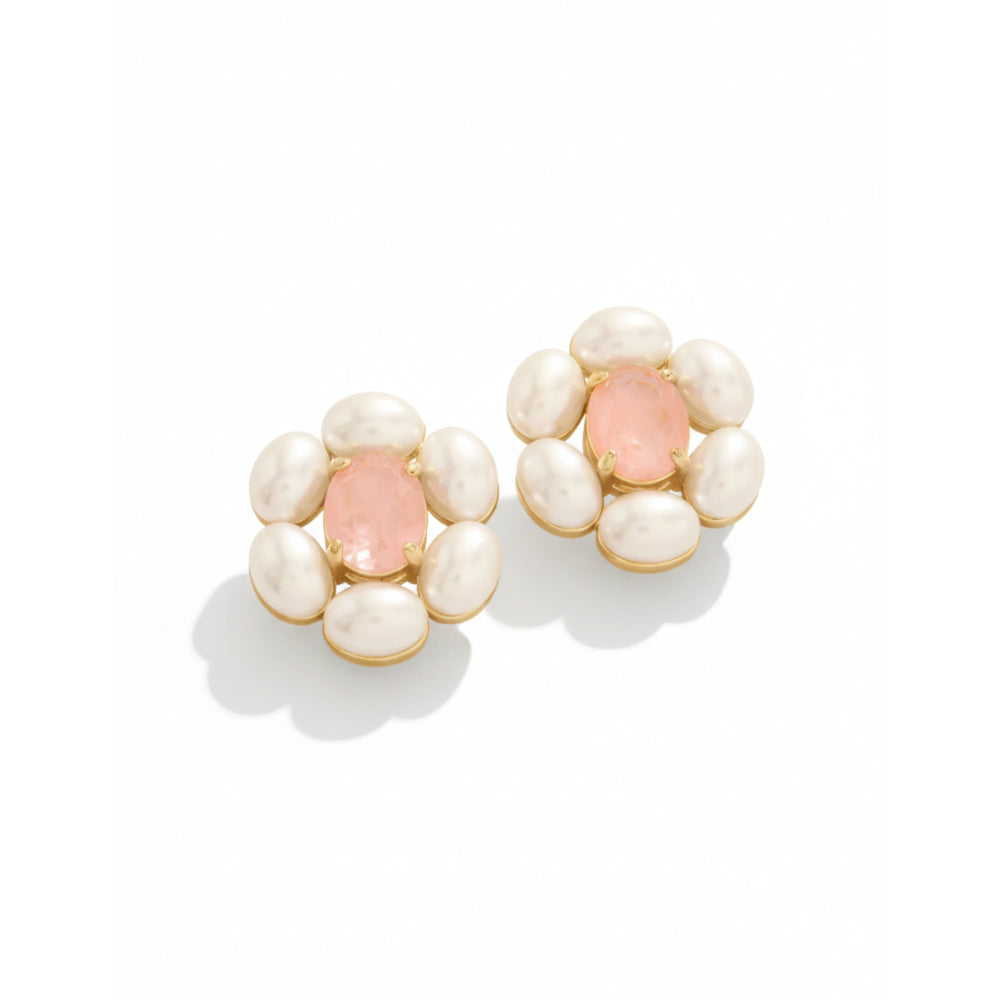Spartina Mary Ann Pearl Stud Earrings