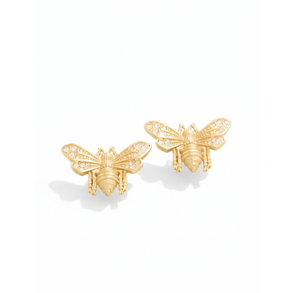 Spartina Vintage Bee Stud Earrings