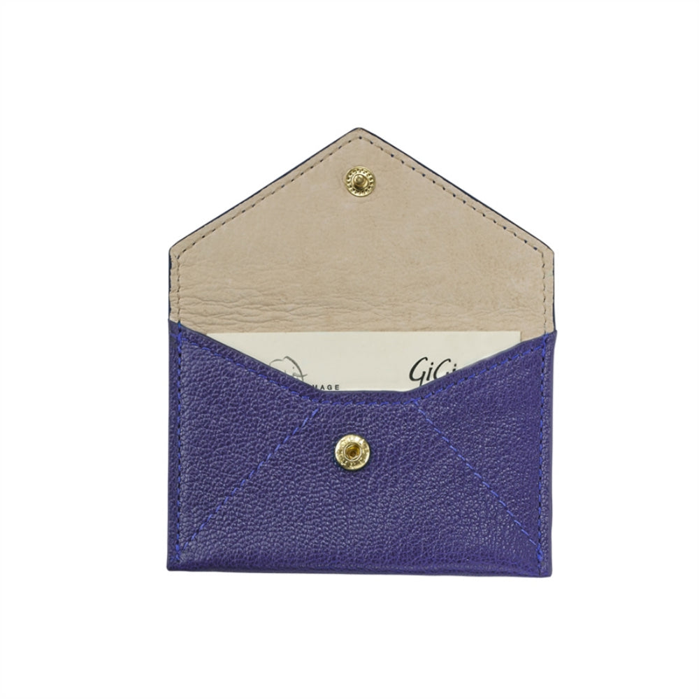 Goatskin Leather Mini Envelope