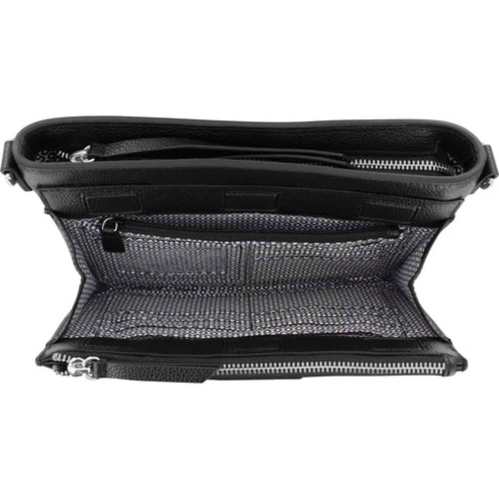 Brighton Jordyn Cross Body Organizer - Black