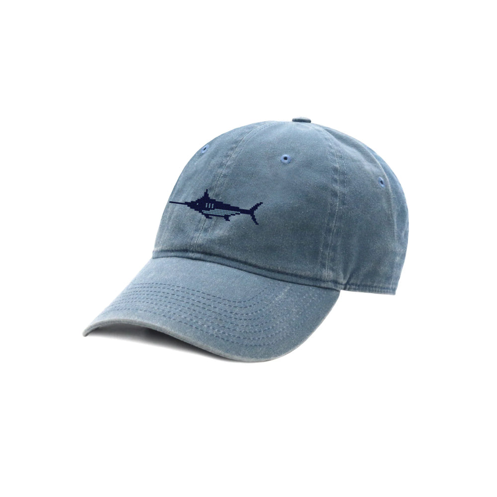 Smathers & Branson Trophy Marlin Hat Dark Navy Marlin (Steel Blue)