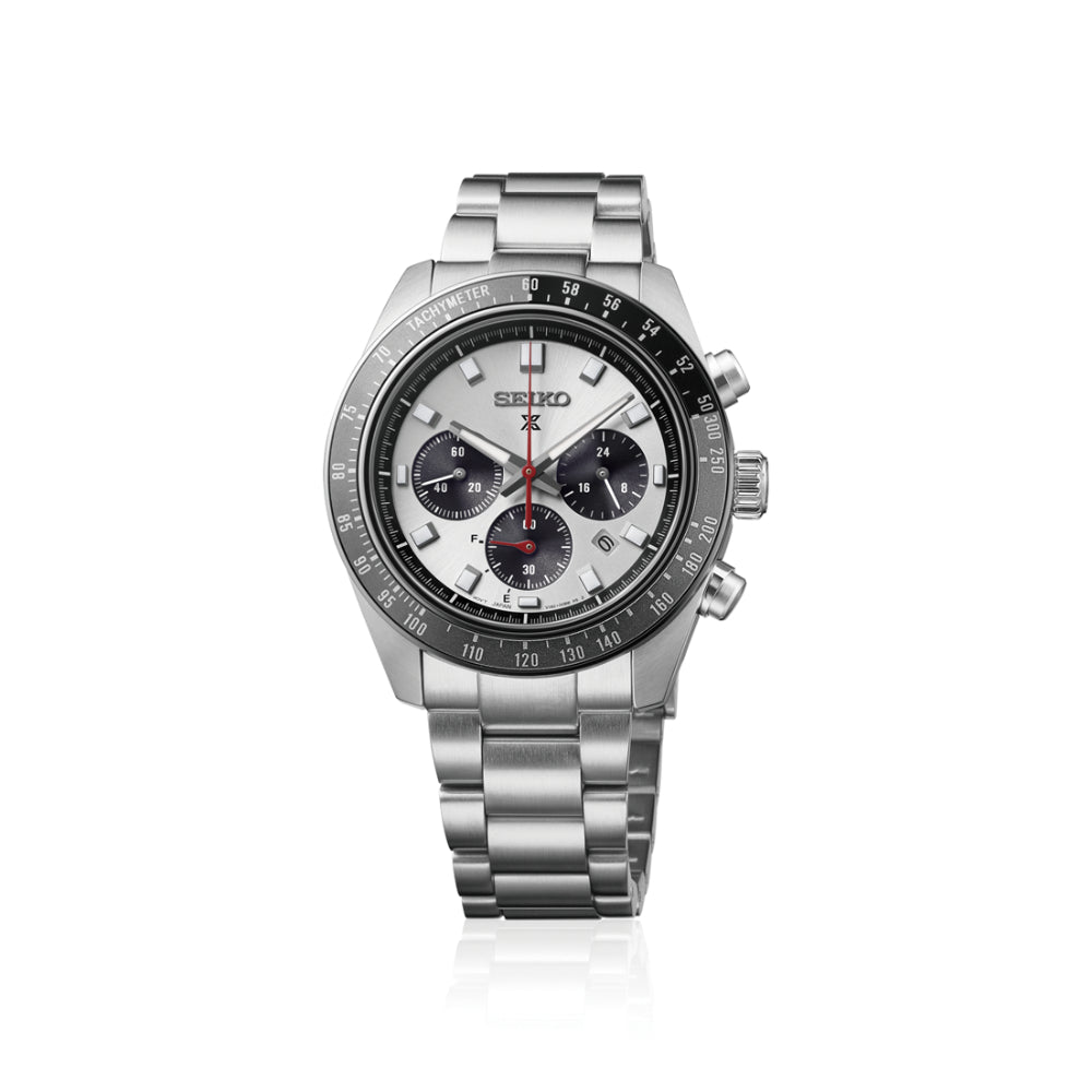 Seiko Prospex 41mm Speedtimer Solar Chronograph Watch