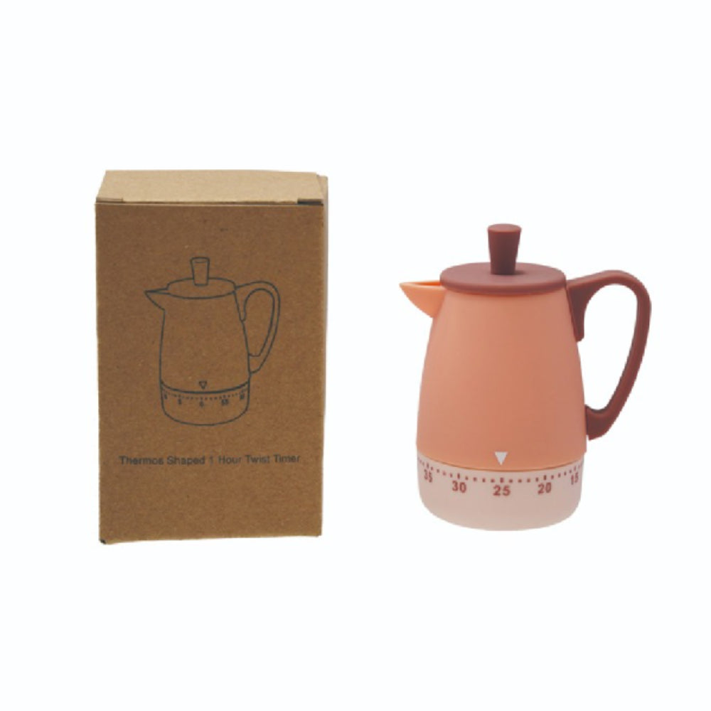 Hazel Mazel Plastic Thermos Shaped 1 Hour Twist Timer