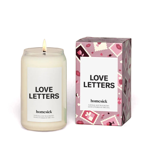 Homesick Candles Love Letters Candle