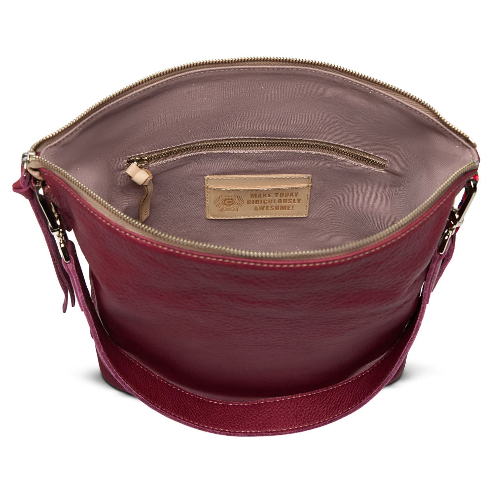 Consuela Hobo Bag - Plum