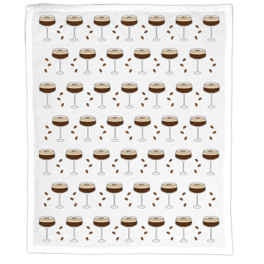 Coast & Cotton Espresso Martinis Organic Cotton Tea Towel-Entertaining