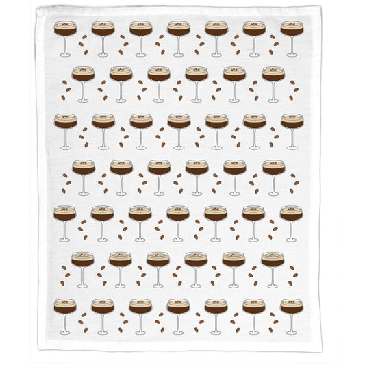 Coast & Cotton Espresso Martinis Organic Cotton Tea Towel-Entertaining