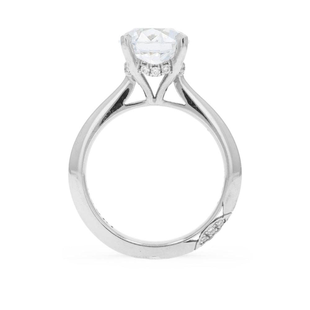 Tacori Platinum Founder's RoyalT Round Diamond Engagement Ring