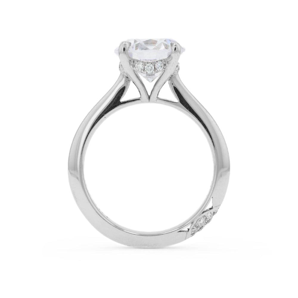 Tacori Platinum Founder's RoyalT Round Diamond Solitaire Engagement Ring