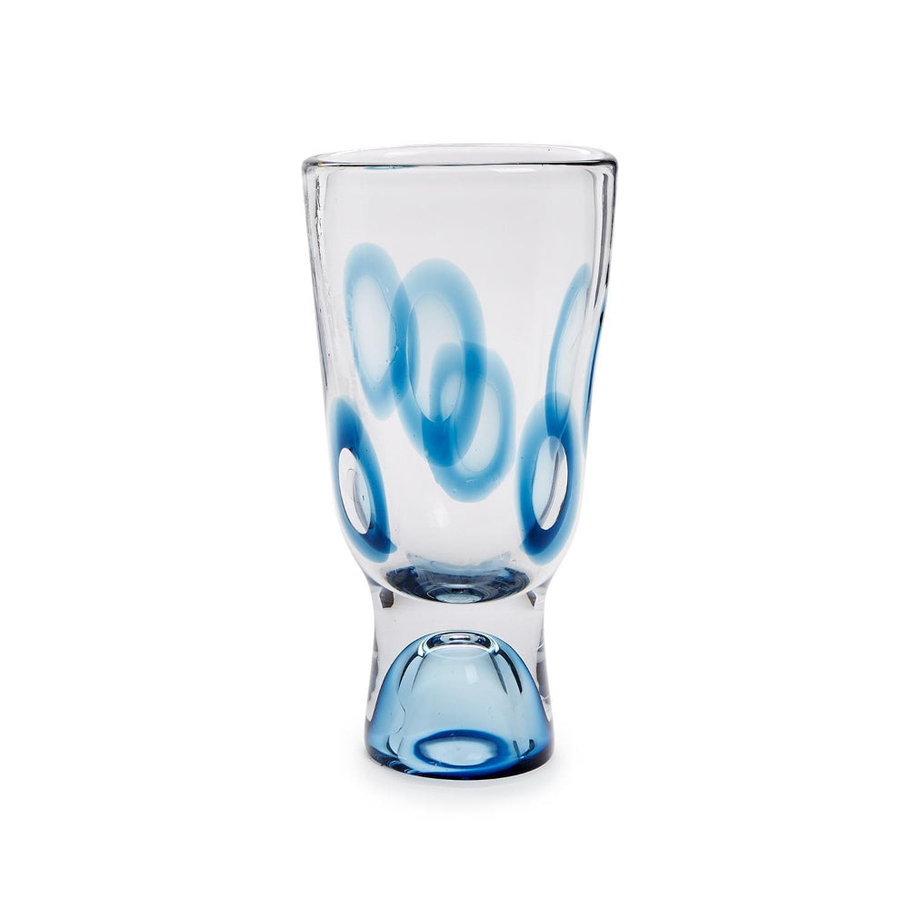 Two's Company Visions Hand-Blown Art Glass Vase
