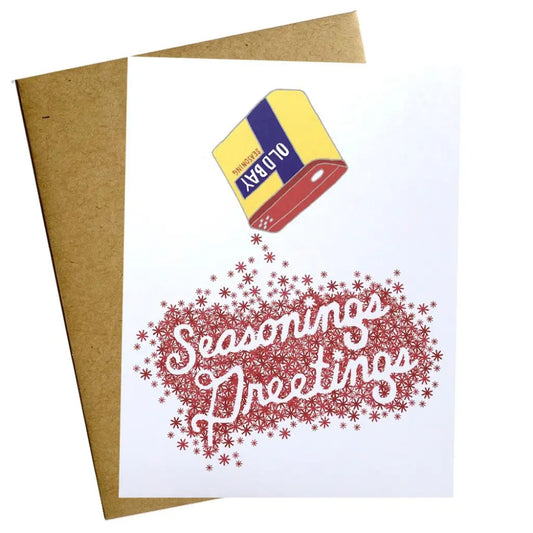 Maggie Moore Studio Baltimore Seasonings Greetings Blank Greeting Card