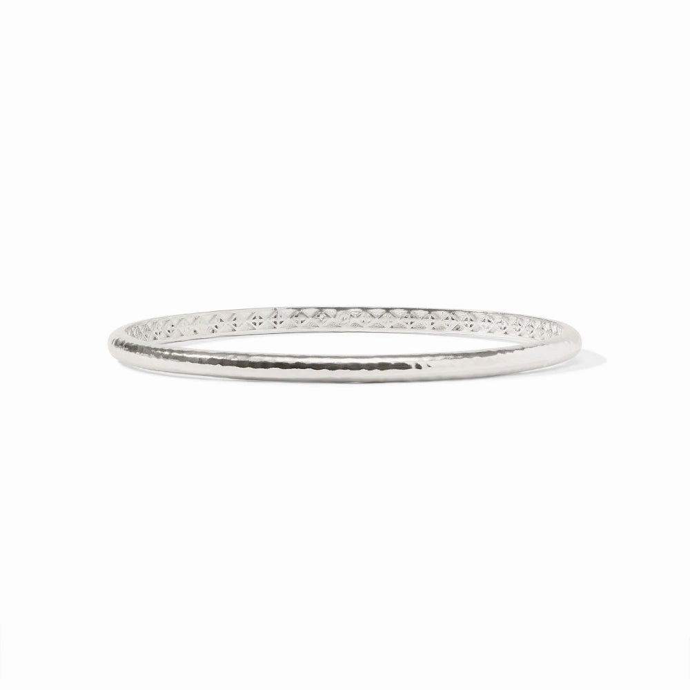 Julie Vos Silver Havana Demi Bangle