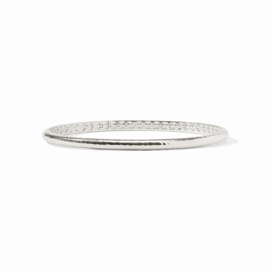 Julie Vos Silver Havana Demi Bangle