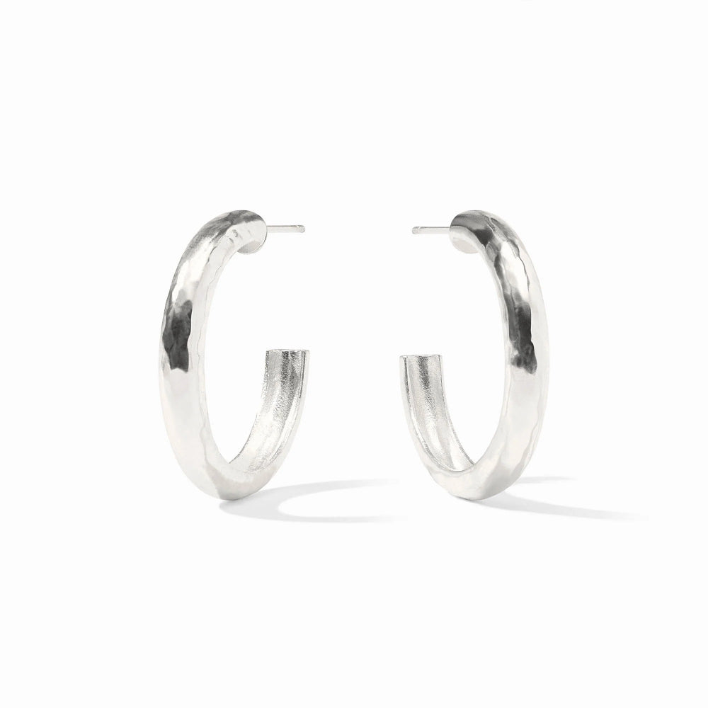 Julie Vos Silver Havana Hoop
