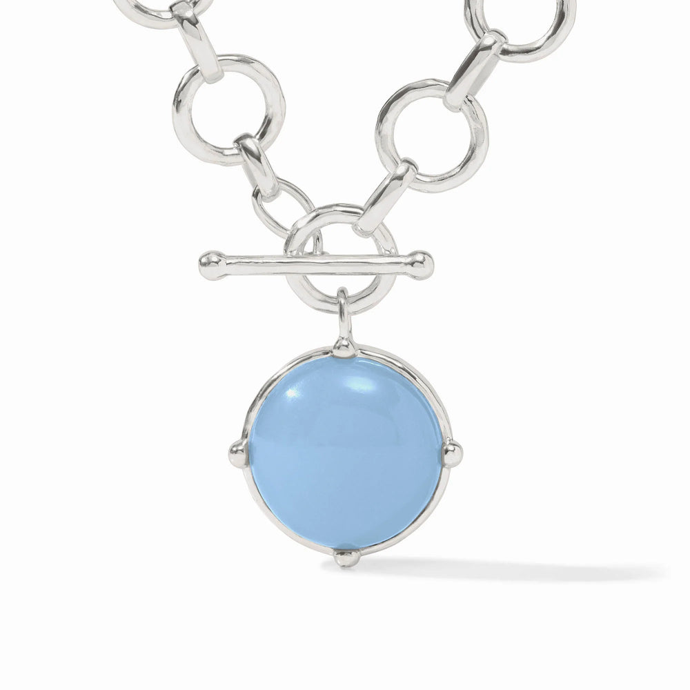 Julie Vos Silver Honeybee Statement Necklace