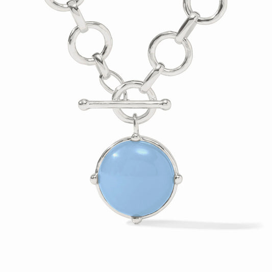 Julie Vos Silver Honeybee Statement Necklace