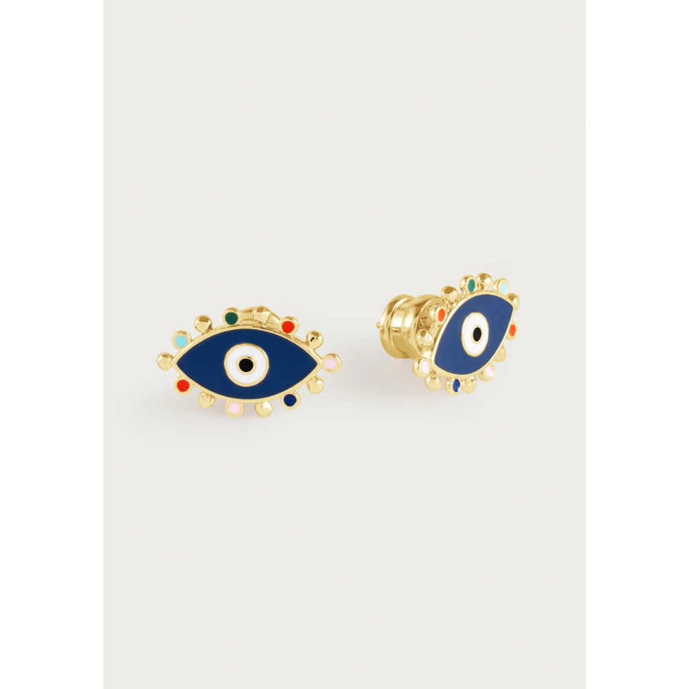 Anabel Aram Milos Evil Eye Studs