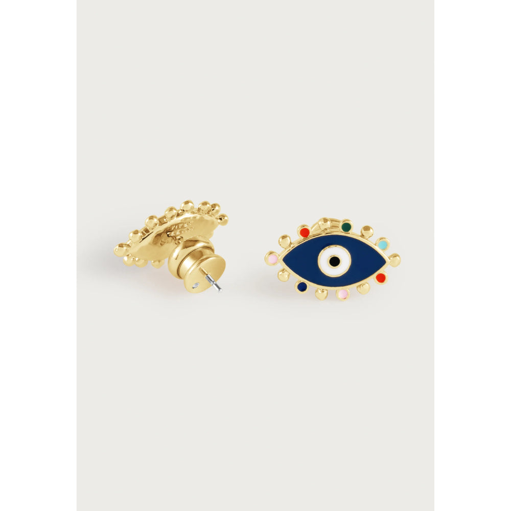 Anabel Aram Milos Evil Eye Studs