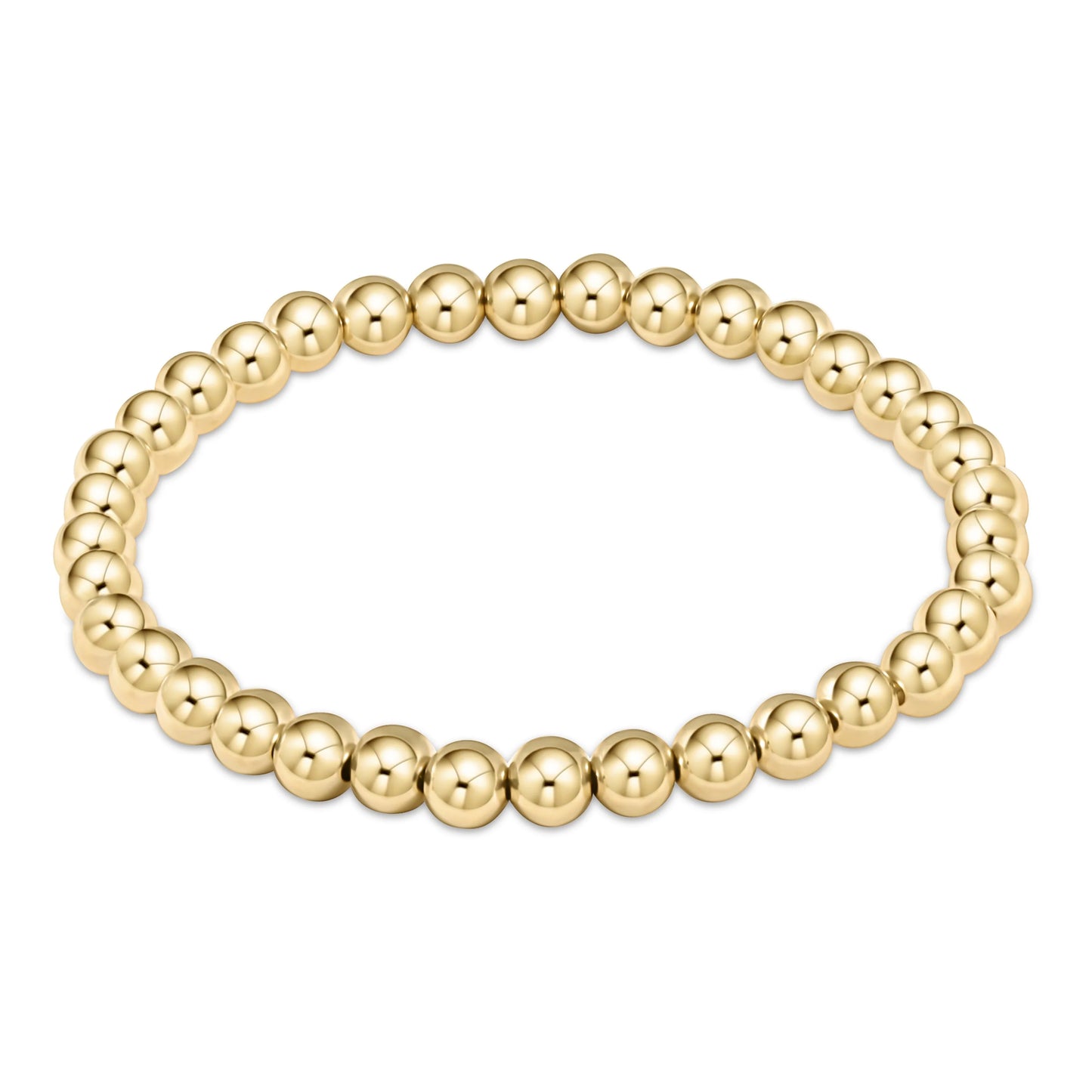 enewton 6.25" Classic Gold Bead Bracelet - 5mm