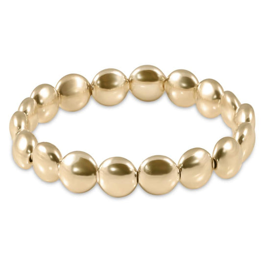 enewton 6.25" Honesty Gold 10mm Bead Bracelet