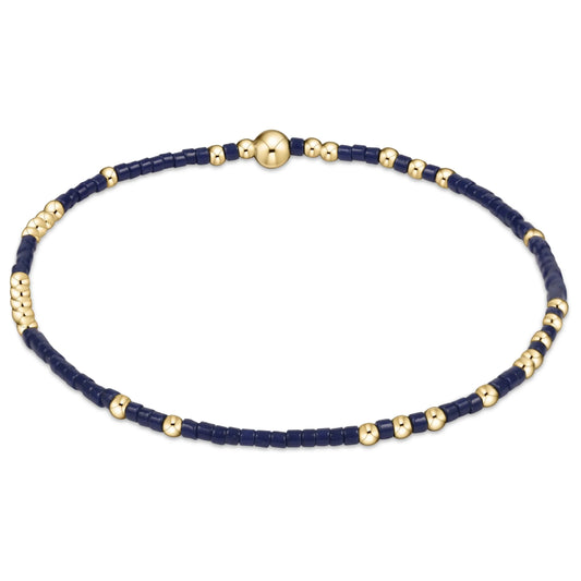 enewton 5.5" egirl Gameday Hope Unwritten Bracelet -Matte Navy