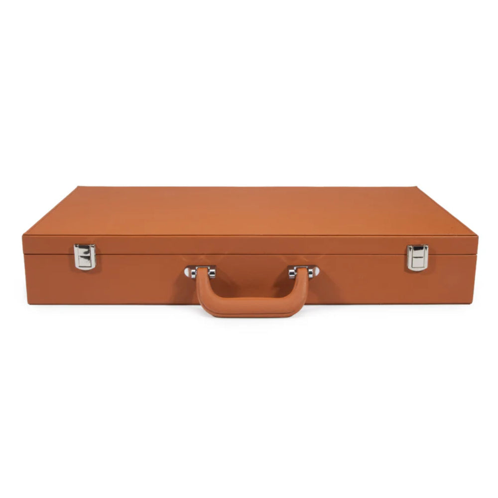 Saddle style Mahjong case view 