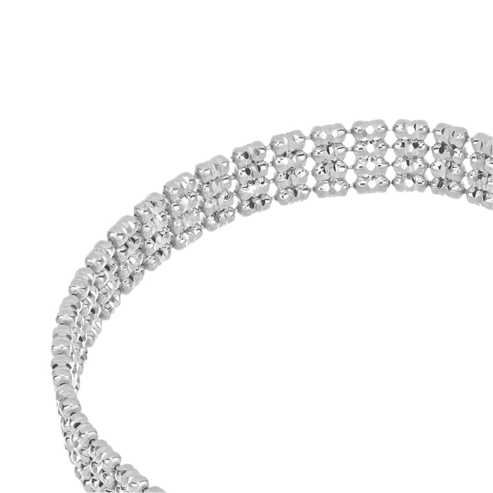 Desmos Sterling Silver "Infinity" Bracelet