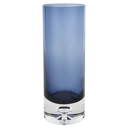 Badash Midnight Blue Cylinder 10"Vase