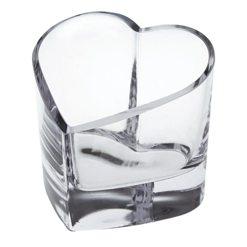 Badash Romance European Mouth Blown Heart Bowl