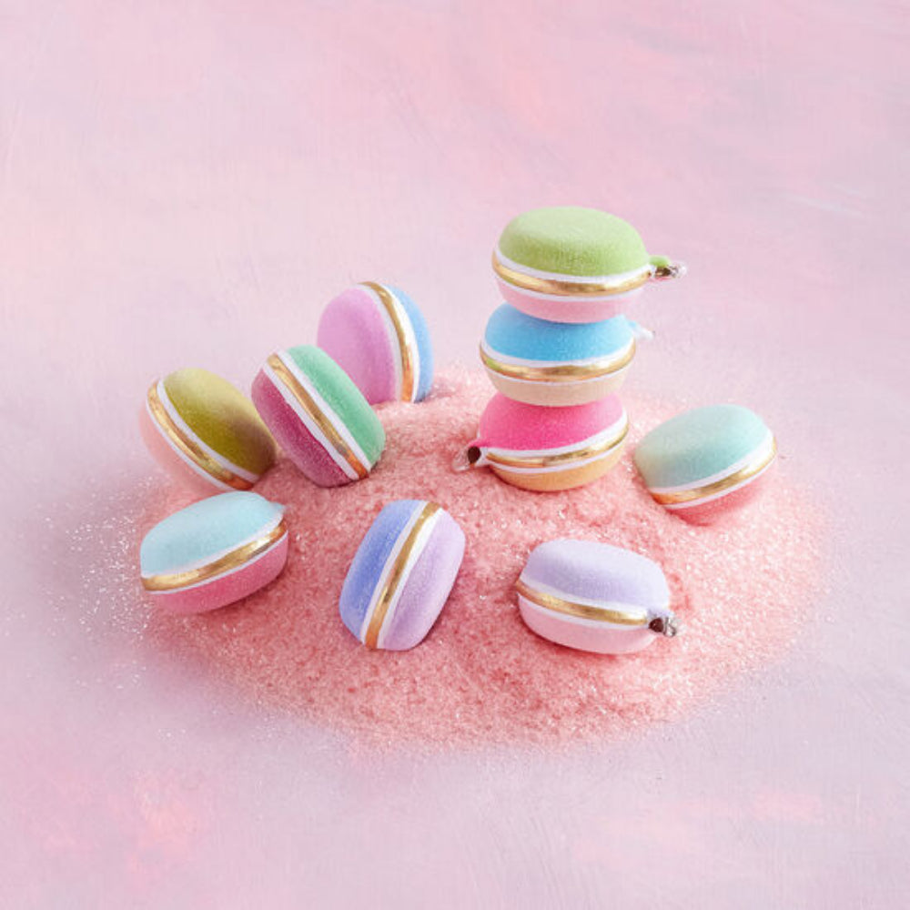 One Hundred 80 Degrees Half & Half Rainbow Macarons - Assorted