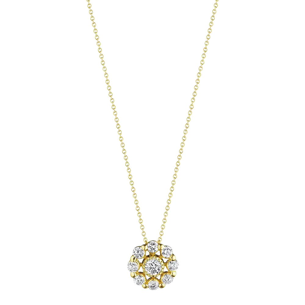 Verragio 18k Gold Amore Diamond Pendant Necklace