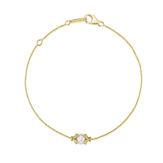 Verragio 18k Reverie Single Pearl Bracelet