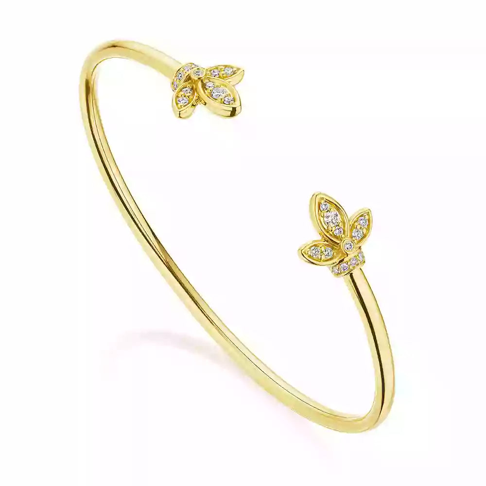 Verragio 18k Athena Marquise Diamond Toi Et Moi Bangle