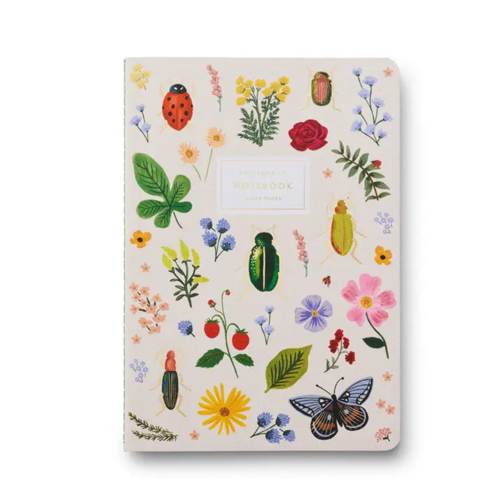 Rifle Paper Assorted Set of 3 Curio Notebooks