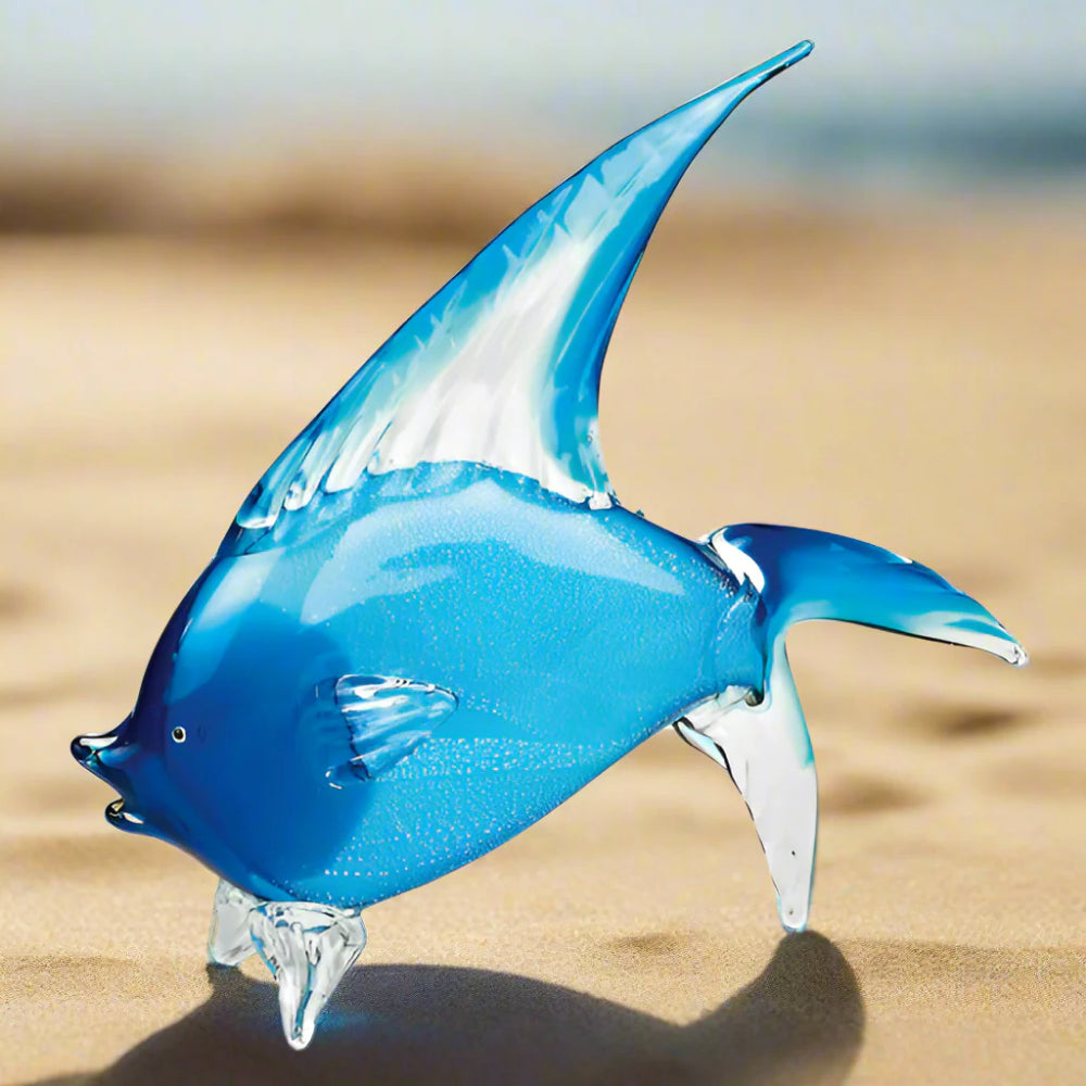 Badash Light Blue Tropical Fish 15.5" (In-Store Only Pick Up)