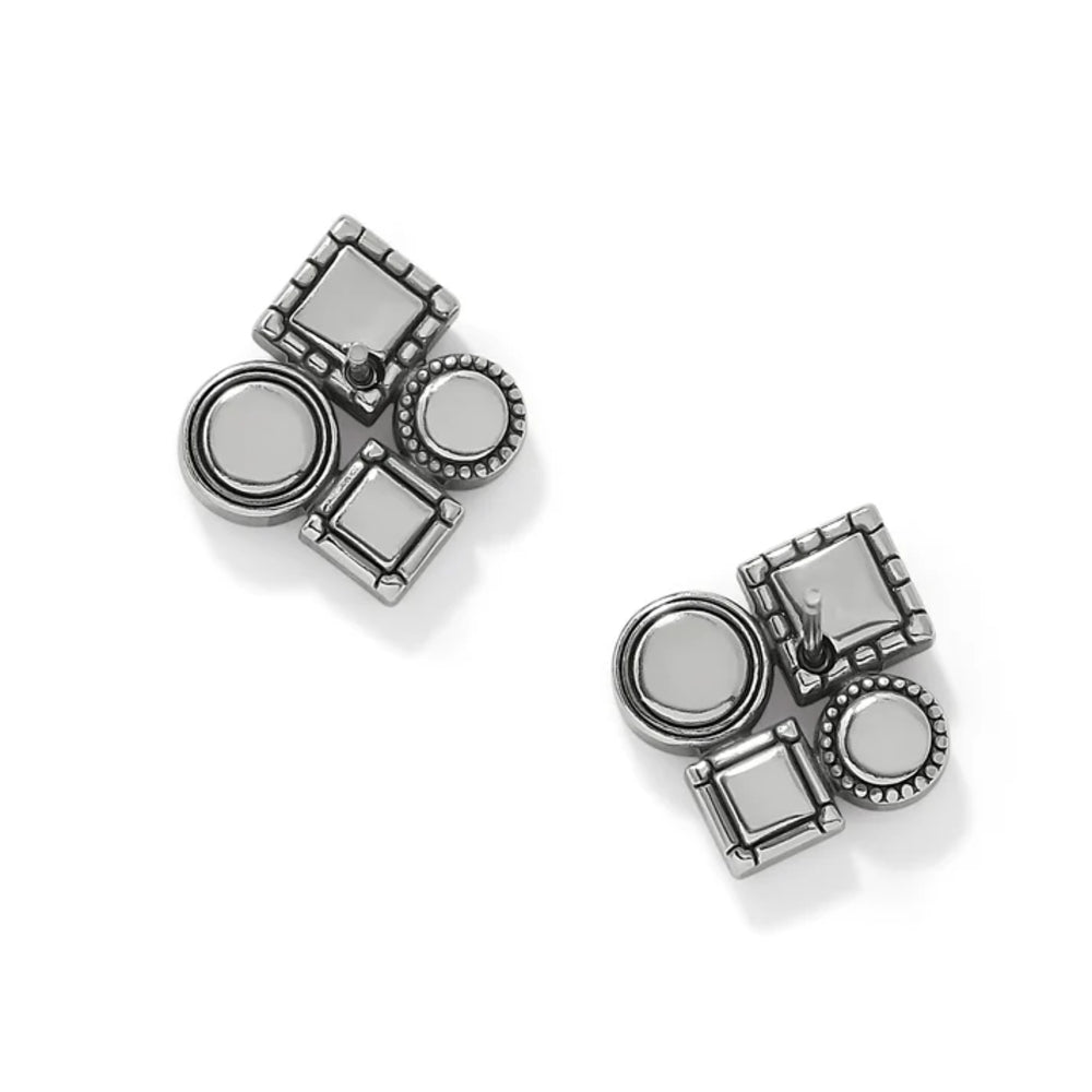 Brighton Halo Nova Cluster Post Earrings