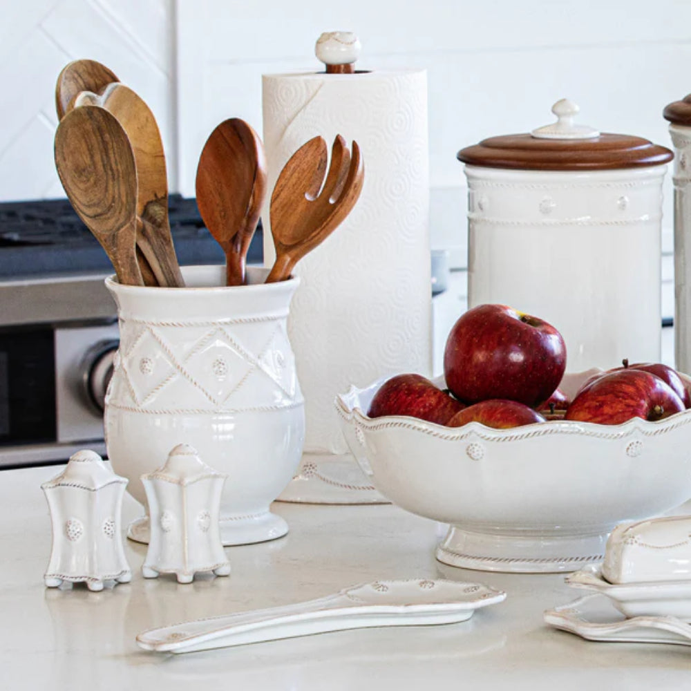 Juliska Berry & Thread Whitewash Spoon Rest