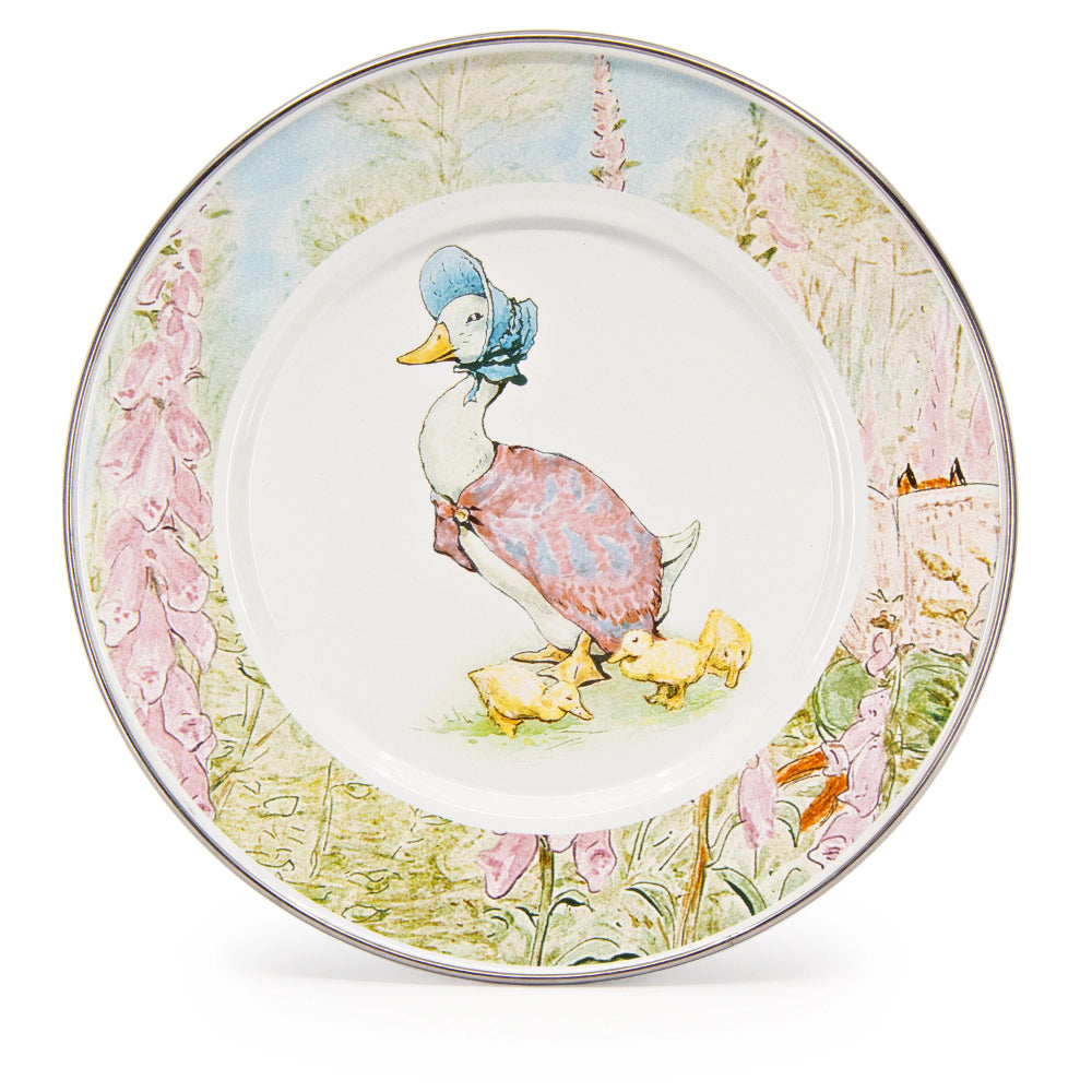 Golden Rabbit Jemima Puddle-duck plate.