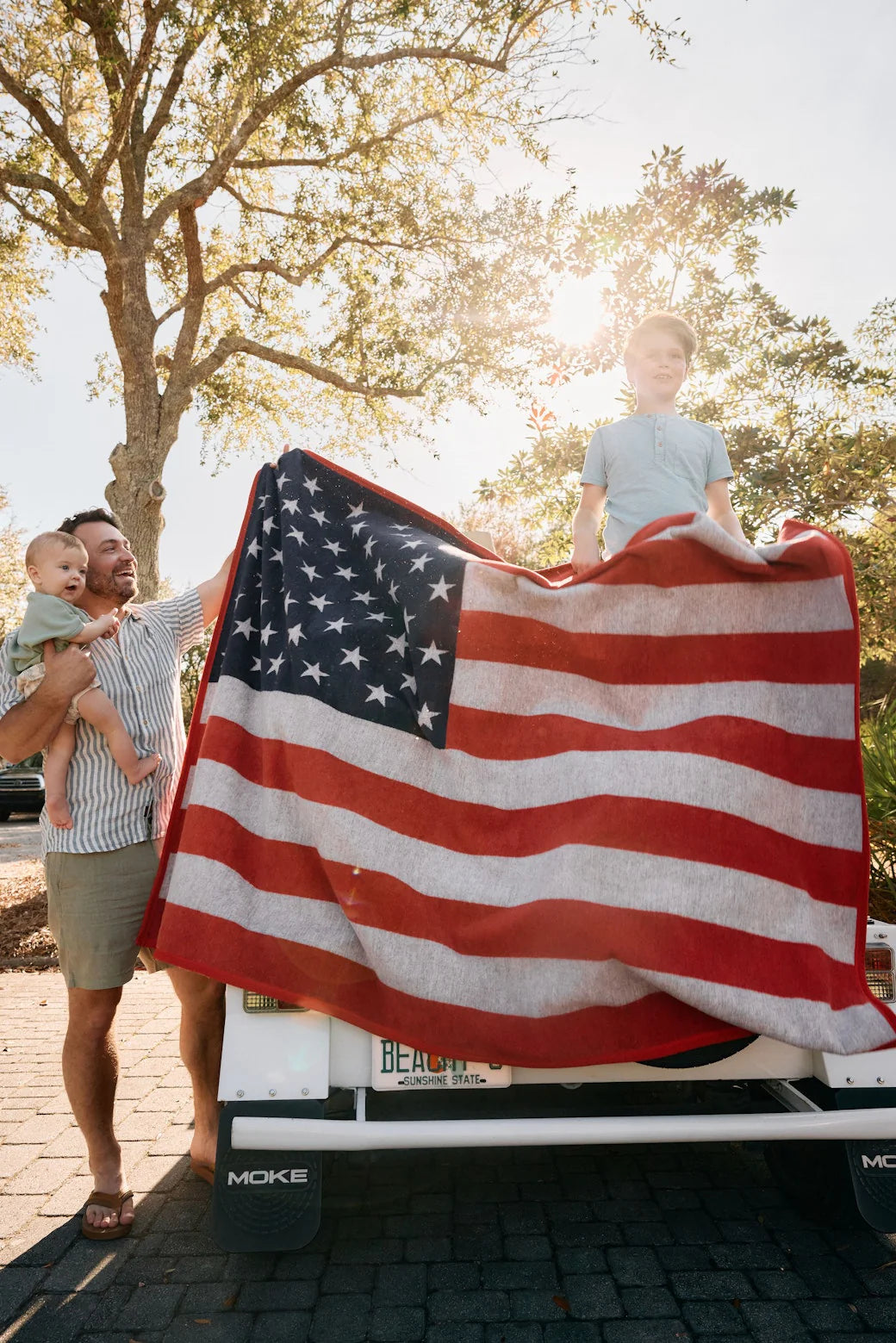 ChappyWrap American Flag Blanket