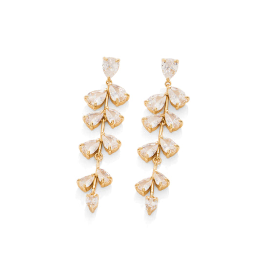 Spartina Henrietta Earrings - Crystal