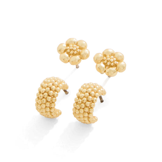 Spartina Gold Louisa Earrings Set