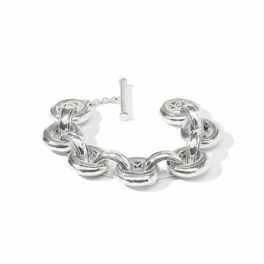 Julie Vos Silver Cannes Demi Link Bracelet