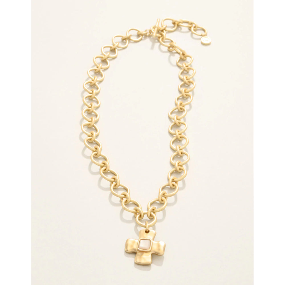 Spartina 18" Affirmation Necklace - Mother-of-Pearl