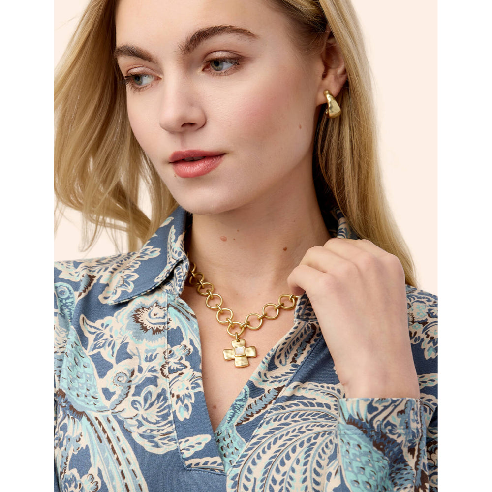 Spartina 18" Affirmation Necklace - Mother-of-Pearl