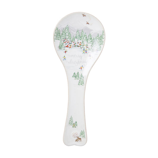 Juliska Berry & Thread Spoon Rest-North Pole