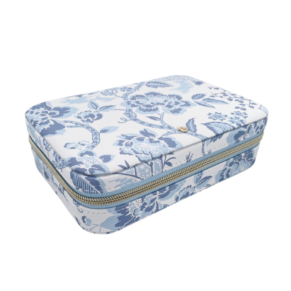 Spartina XL Jewelry Travel Case - Garden Toile