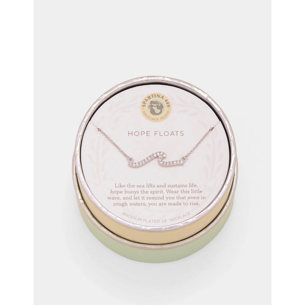 Spartina Sea La Vie 18" Necklace - Hope Floats/Wave