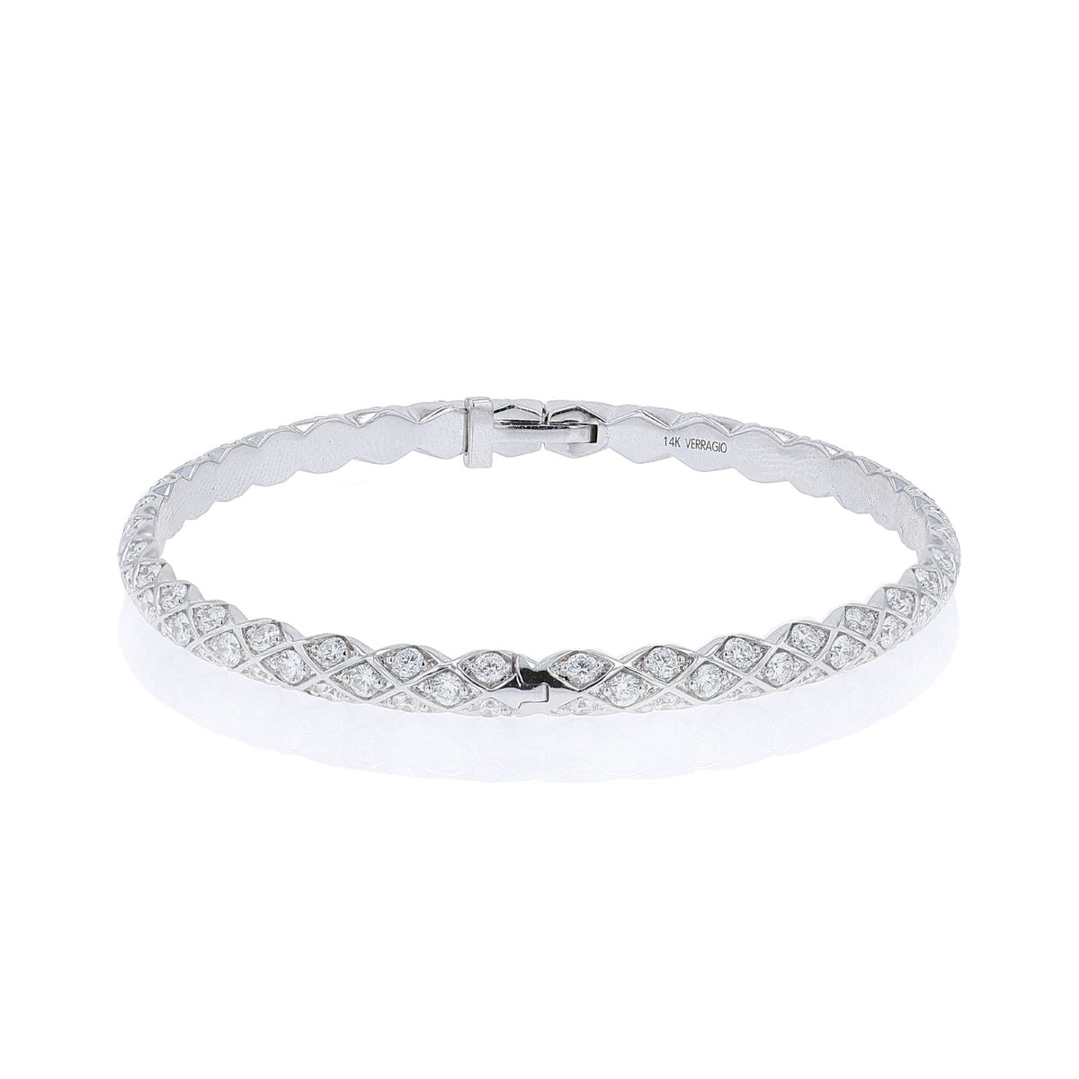 Verragio 14W Diamond Fashion Bangle Bracelet 107 RBC D2.75tw GVS