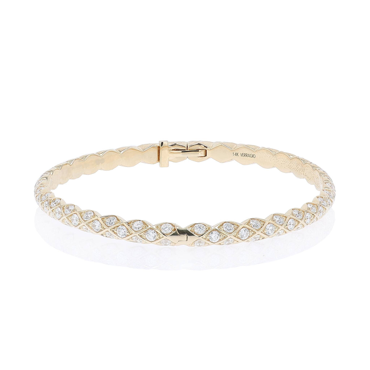 Verragio 14Y Diamond Fashion Bracelet 107 RBC D2.75tw GVS